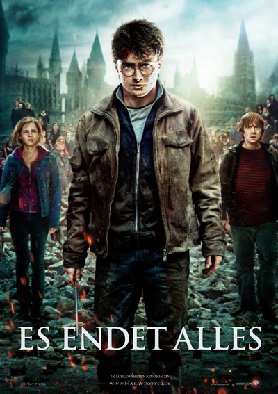 Filmplakat: „Double-Feature: Harry Potter und die Heiligtümer des Todes 1+2“