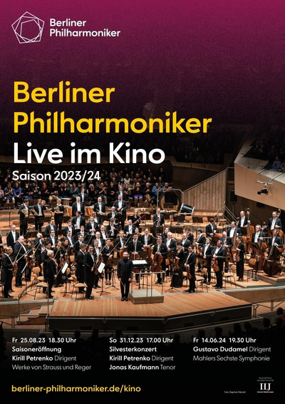 Filmplakat: „Sommerkonzert Berliner Philharmoniker 2024“
